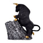 Antique Geometric Statue Bull Sculpture